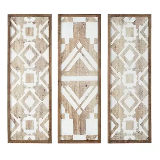 Gail Wooden Plaques, Set of 3