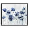 Gentian Awakening Framed Canvas Art Print