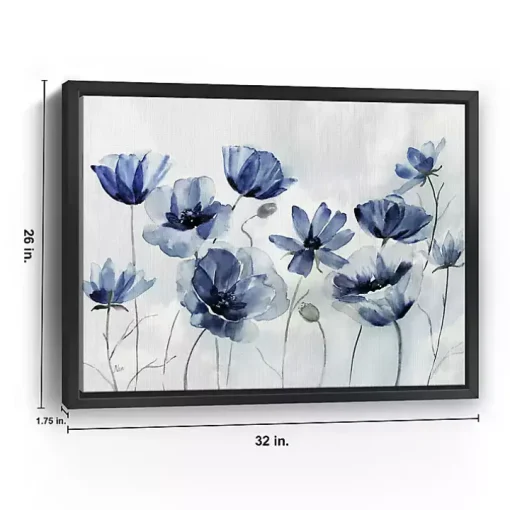 Gentian Awakening Framed Canvas Art Print