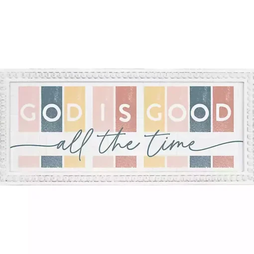 God is Good All The Time Wall Plaque