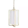 Gold Metal 4-Light Pendant