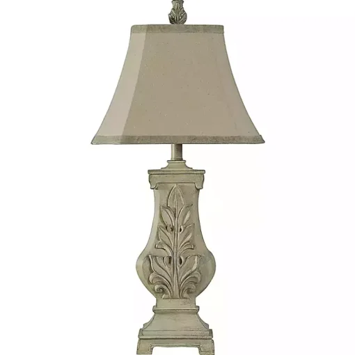 Hand Carved Bokava Table Lamp