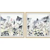 Happy Garden Diptych Framed Art Prints, Set of 2