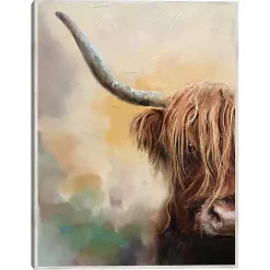 Highland Framed Canvas Art Print