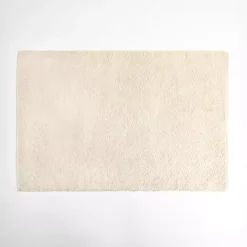 Ivory Boucle Handwoven Scatter Rug