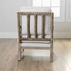 Ivory Spencer Spindle Armchair