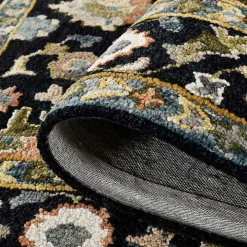 Jackson Black Hand-Tufted Area Rug, 8x10