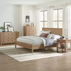 Light Driftwood 5-Drawer Storage Chest