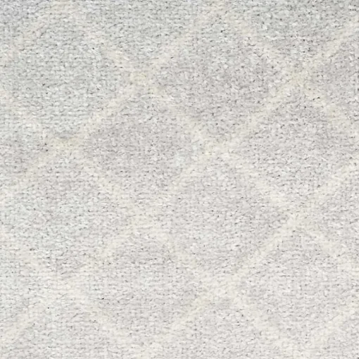 Light Gray Moroccan Washable Area Rug, 5x7