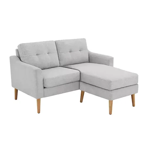 Light Gray 2-pc. Loveseat & Ottoman Set