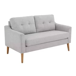 Light Gray 2-pc. Loveseat & Ottoman Set