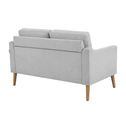 Light Gray 2-pc. Loveseat & Ottoman Set