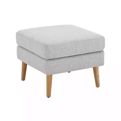 Light Gray 2-pc. Loveseat & Ottoman Set