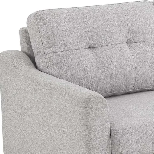 Light Gray 2-pc. Loveseat & Ottoman Set