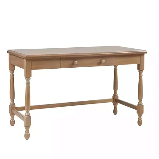 Martha Stewart Natural Wood Turned Legs Desk
