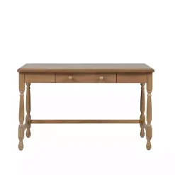 Martha Stewart Natural Wood Turned Legs Desk