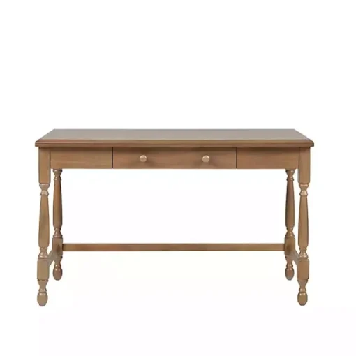 Martha Stewart Natural Wood Turned Legs Desk