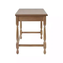 Martha Stewart Natural Wood Turned Legs Desk