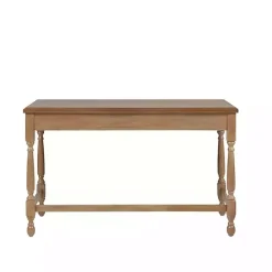Martha Stewart Natural Wood Turned Legs Desk