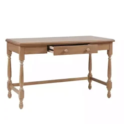 Martha Stewart Natural Wood Turned Legs Desk