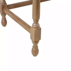 Martha Stewart Natural Wood Turned Legs Desk