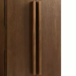 Mid-Century Modern Walnut Jewelry Armoire
