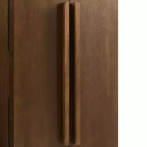 Mid-Century Modern Walnut Jewelry Armoire