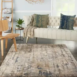 Multi Tally Textured Area Rug, 5x7