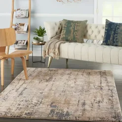 Multi Tally Textured Area Rug, 5x7