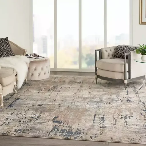 Multi Tally Textured Area Rug, 7x9