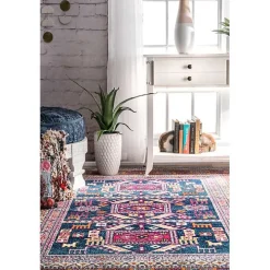 Multi-Color Tribal Marisela Area Rug, 5x7