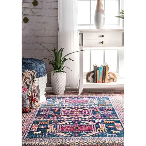 Multi-Color Tribal Marisela Area Rug, 5x7