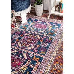 Multi-Color Tribal Marisela Area Rug, 5x7
