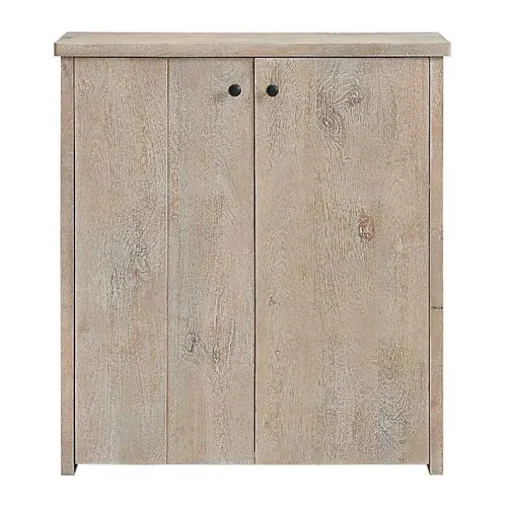 Natural Mango Wood Shoe Cubbie