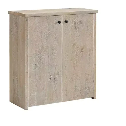 Natural Mango Wood Shoe Cubbie