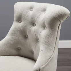 Natural Miller Tufted Office Chair
