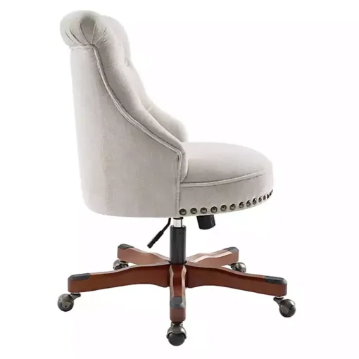 Natural Miller Tufted Office Chair