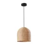 Natural Woven Rattan Pendant Light