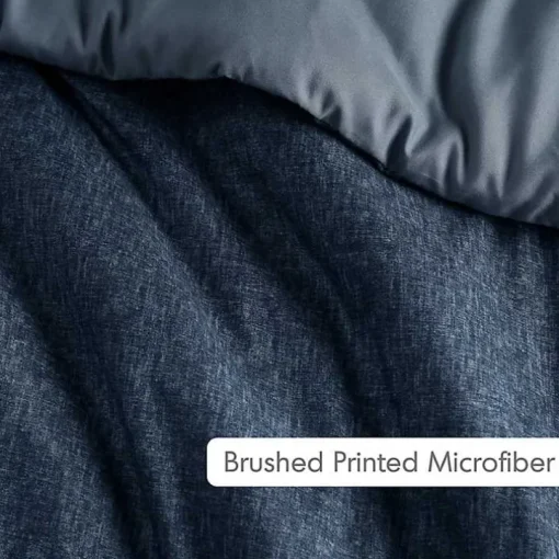 Navy Chambray 3-pc. Full/Queen Comforter Set