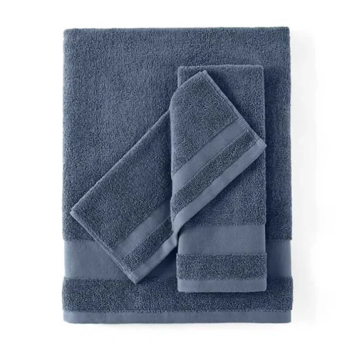 Navy 6-pc. Essential Cotton Bath Towels