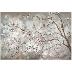 Neutral Landscape Magnolia Giclee Canvas Art Print