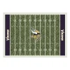 NFL Minnesota Vikings Home Field Area Rug, 6x8