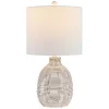 Off White Rattan Orion Table Lamp