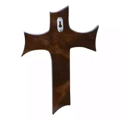 Organic Shape Cross Wall Plaque, 14 in.