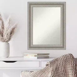 Parlor Silver Framed Wall Mirror
