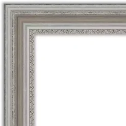 Parlor Silver Framed Wall Mirror