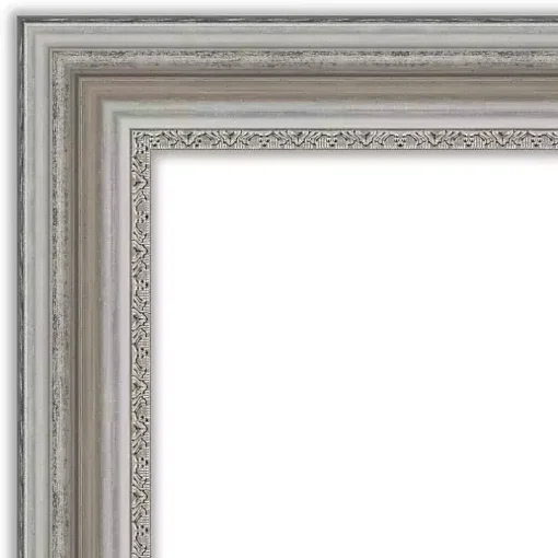Parlor Silver Framed Wall Mirror