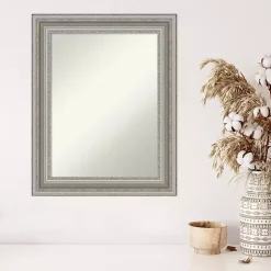 Parlor Silver Framed Wall Mirror