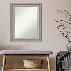 Parlor Silver Framed Wall Mirror