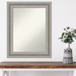 Parlor Silver Framed Wall Mirror